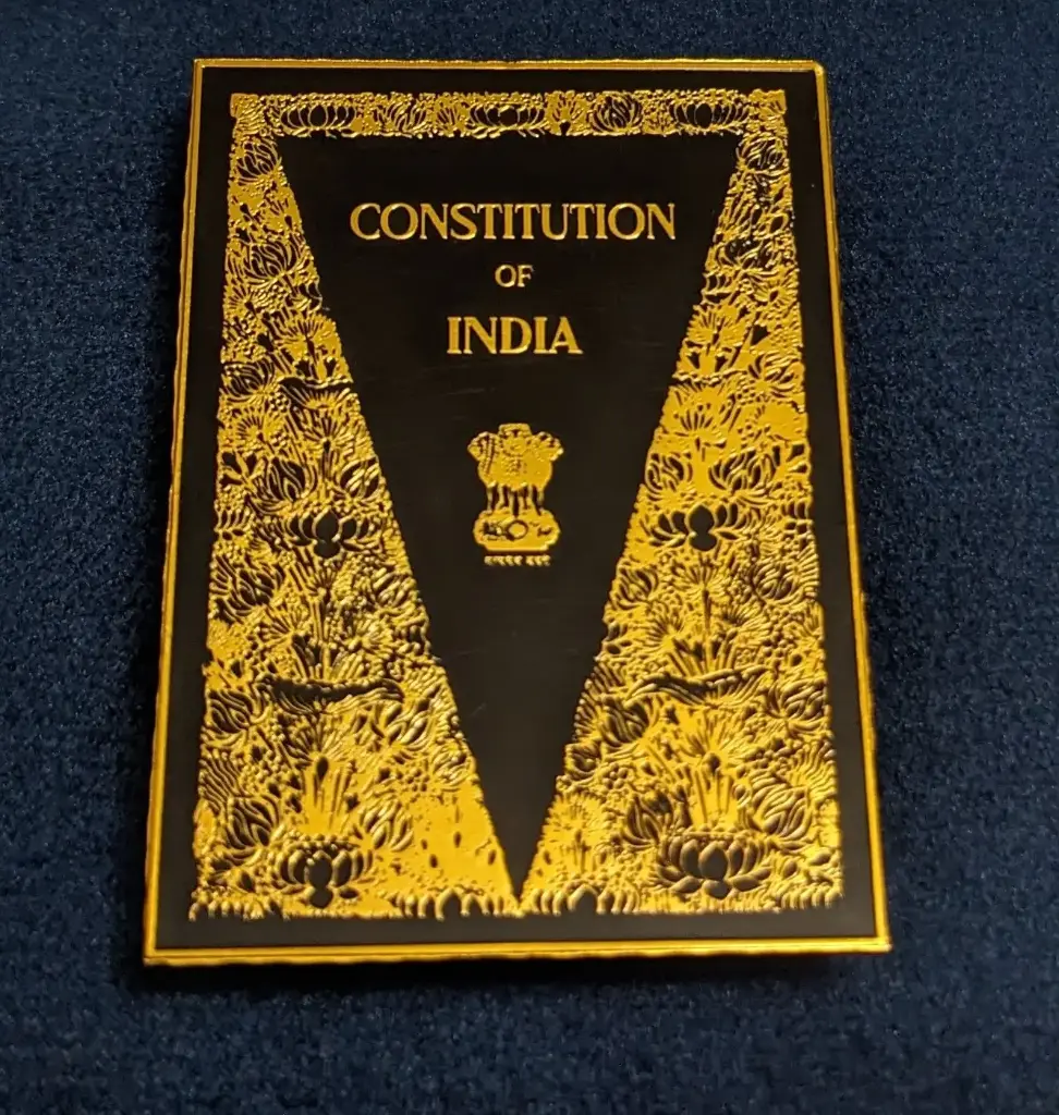 Constitution of India - Magnetic Lapel badge & fridge magnet