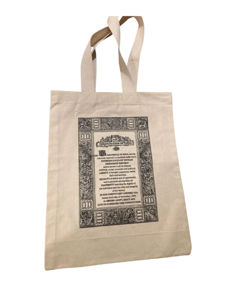 Preamble tote bag
